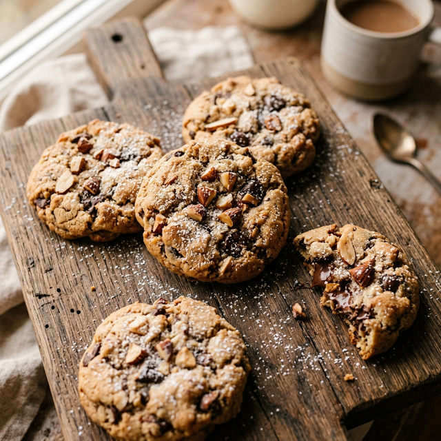 Almond Choco Cookies